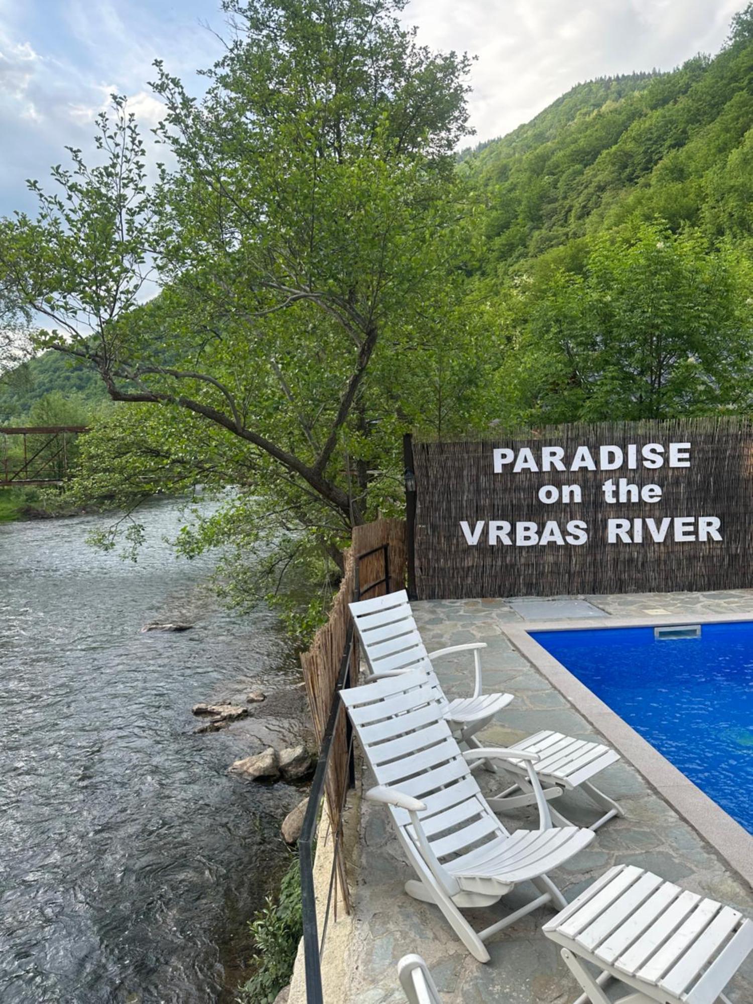Paradise On The Vrbas River Яйце Екстериор снимка